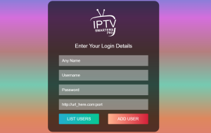 iptv smarters pro login