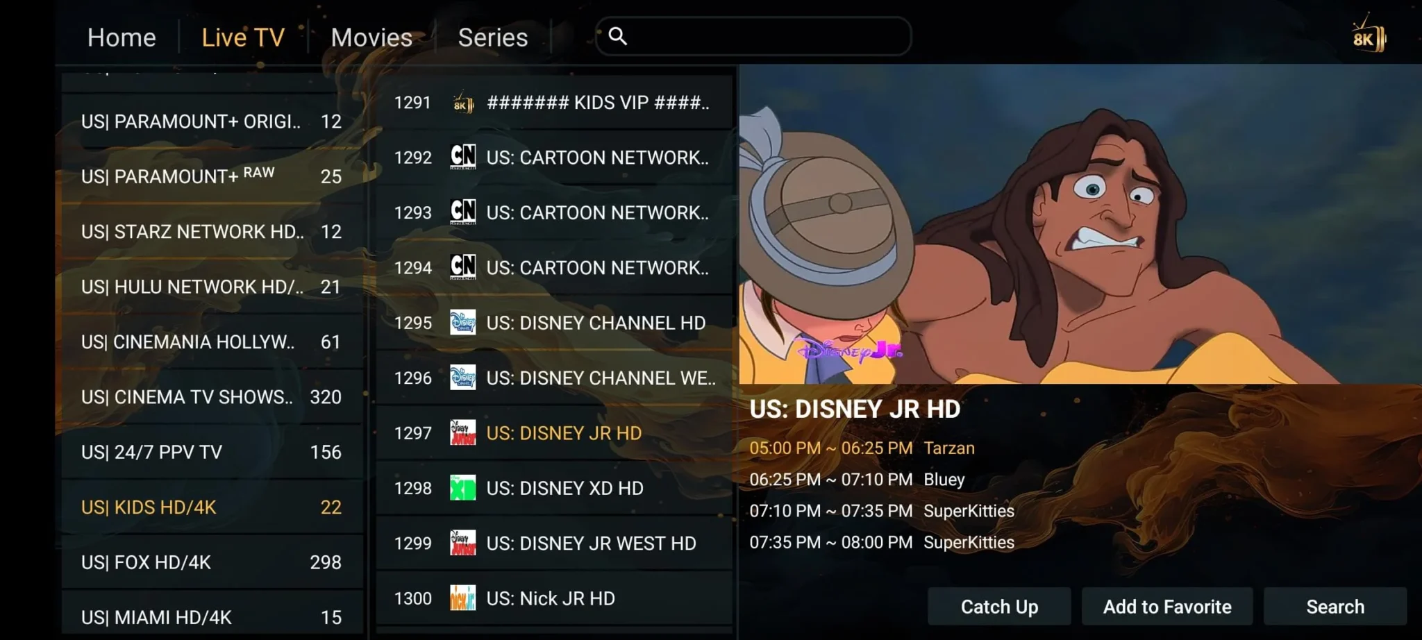 8K IPTV