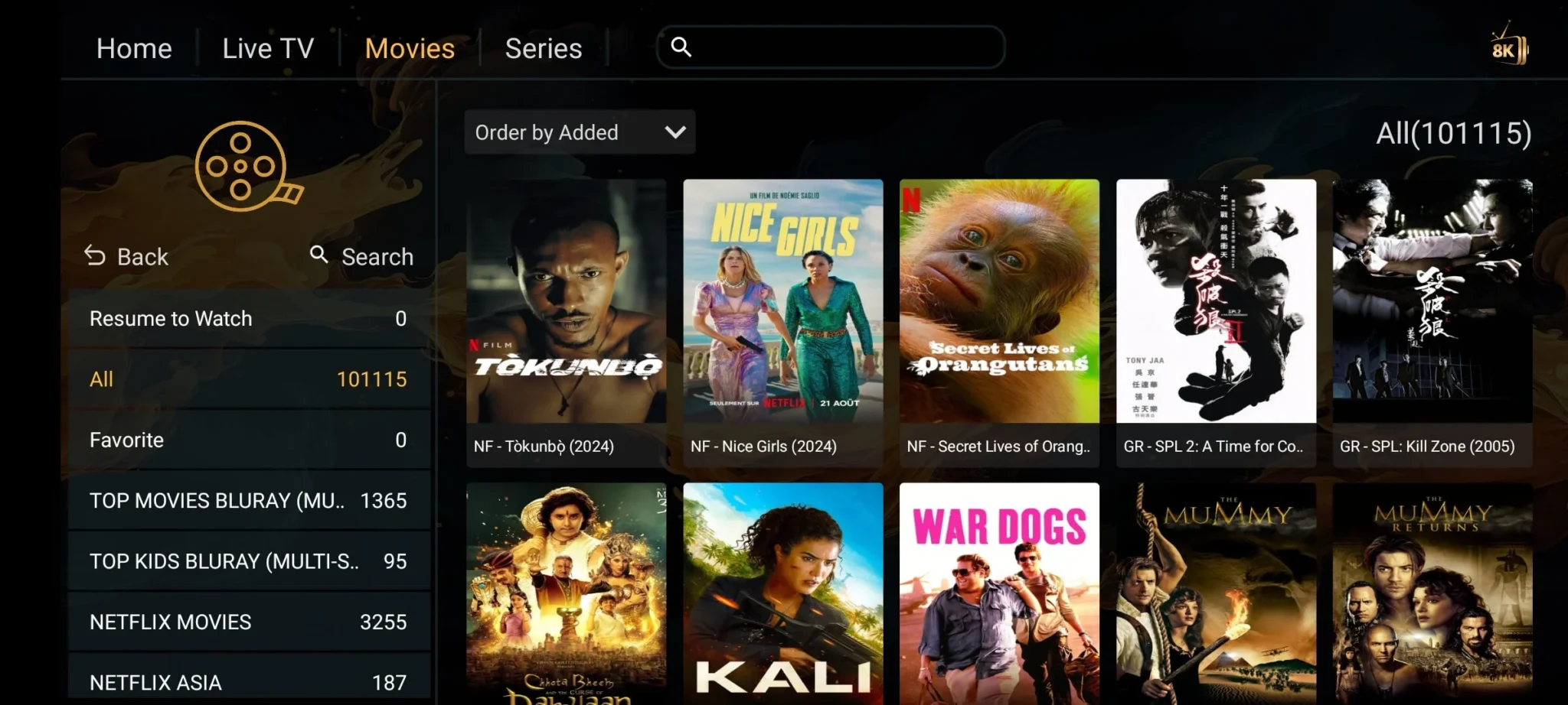 8K IPTV